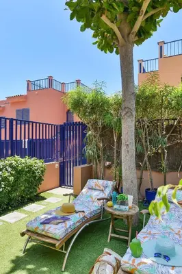 Jardín al aire libre en Blue Bay 153 by VillaGranCanaria