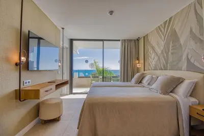 Zona de estar de RELAXIA BEVERLY SUITES