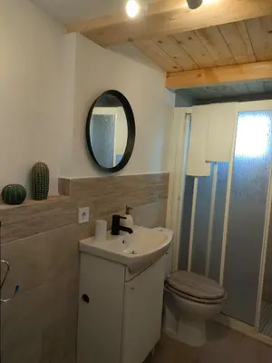 Un baño de Villa Monica