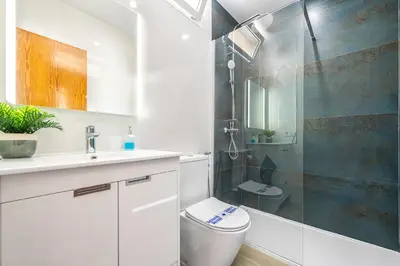 Un baño de Bungalow Green Oasis Club