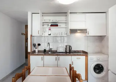Una cocina o zona de cocina en Apartamento Tamarasol 1
