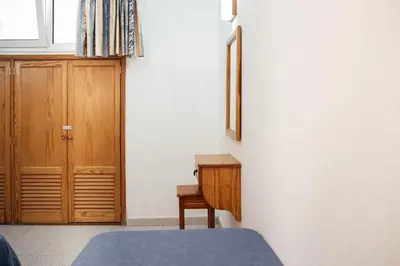 Cama o camas de una habitación en Apartamento Tamarasol 1