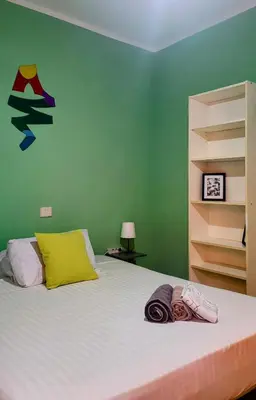 Cama o camas de una habitación en Eden GuestHouse