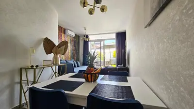 Cama o camas de una habitación en BeachClub Mediterran Garden