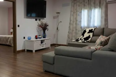 Zona de estar de Casa Milagrito Gran Canaria