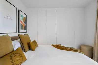 Cama o camas de una habitación en Paraisos de Agaete Penthouse Views