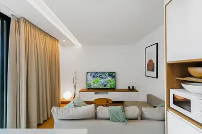 Zona de estar de Paraisos de Agaete Penthouse Views