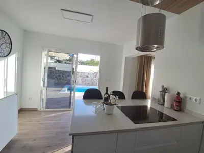 Una cocina o zona de cocina en Casa Reina Tauro with private pool