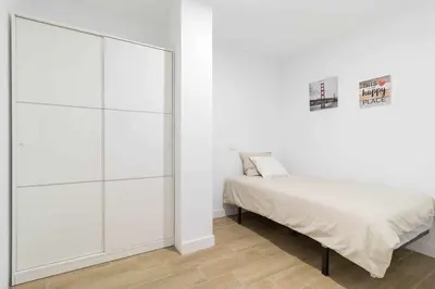 Cama o camas de una habitación en Ad&c House Canteras