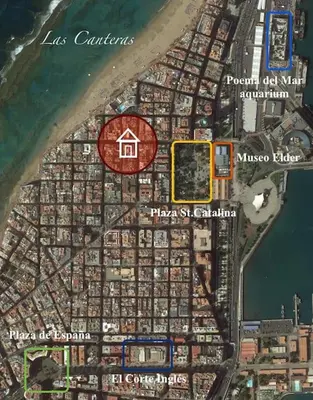 Paisaje cerca de este apartamento