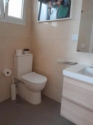 Un baño de Central City Atic