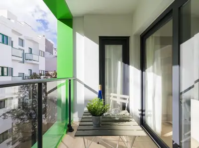 Un balcón o terraza de Urban Square 3A5 By CanariasGetaway