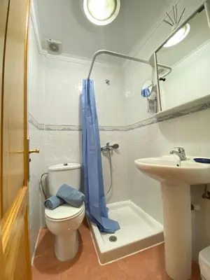 Un baño de Apartamento en costa de Telde