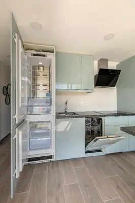 Una cocina o zona de cocina en Chic & Stylish near Yumbo