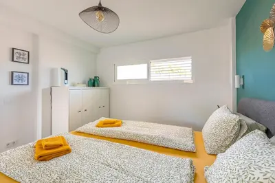 Cama o camas de una habitación en Chic & Stylish near Yumbo
