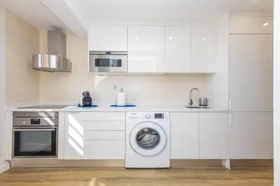 Una cocina o zona de cocina en Mimosas suites