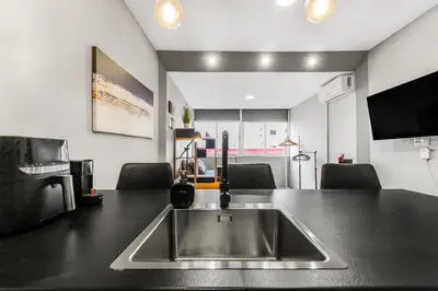 Una cocina o zona de cocina en Wave Studio Las Canteras