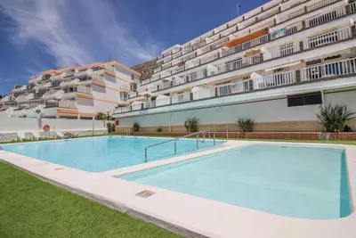 Piscina en o cerca de Bright Amadores Seaview Apartment