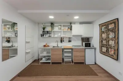 Una cocina o zona de cocina en SeaSand Canteras by Canarias Homelidays