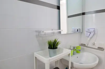 Un baño de Los Arenales Agaete