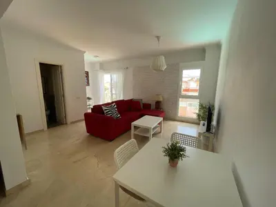 Zona de estar de Deluxe Ciudad Jardin - by Gestión Vacacional Canarias