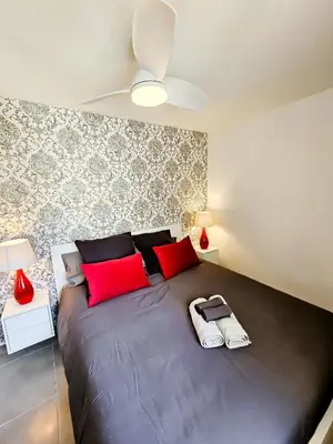 Cama o camas de una habitación en P&L House Las Olas
