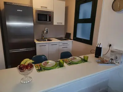 Una cocina o zona de cocina en Puertorico Canaima 107