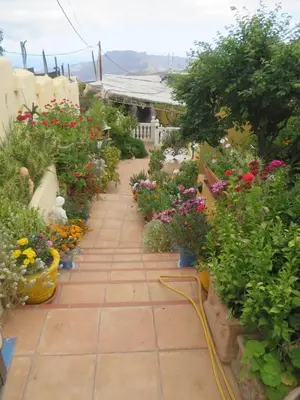 Jardín al aire libre en Finca Cortez Apartment 4