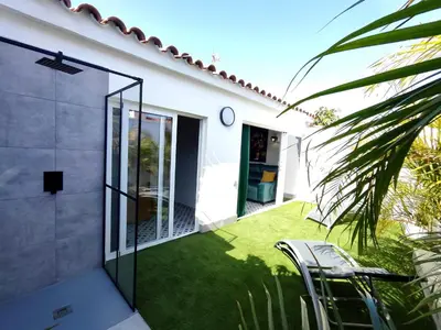 Jardín al aire libre en Bungalow BAHIA VERDE