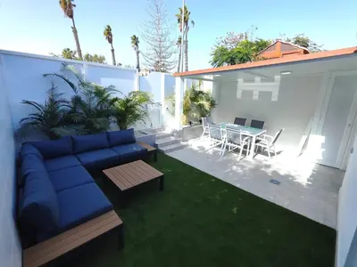 Zona de estar de Bungalow BAHIA VERDE