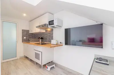 Una cocina o zona de cocina en Ponderosa II