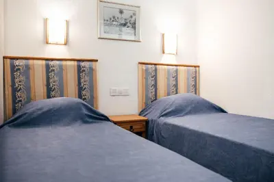 Cama o camas de una habitación en Apartamento Tamarasol 2
