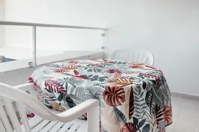 Cama o camas de una habitación en Apartamento Tamarasol 2