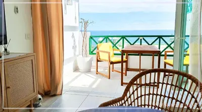 Un balcón o terraza de Ocean Apartment Gran Canaria