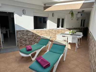 Zona de estar de Apartamentos Casa Mime