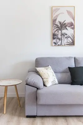 Zona de estar de Home2Book Stylish Apt Terrace & BBQ, Maspalomas