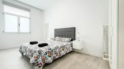Cama o camas de una habitación en Luján Pérez 44