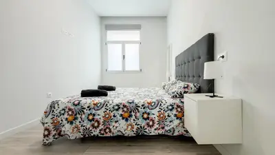 Cama o camas de una habitación en Luján Pérez 44