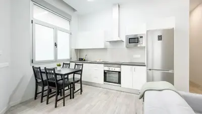 Una cocina o zona de cocina en Luján Pérez 44