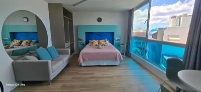 Cama o camas de una habitación en Edison - Las Canteras