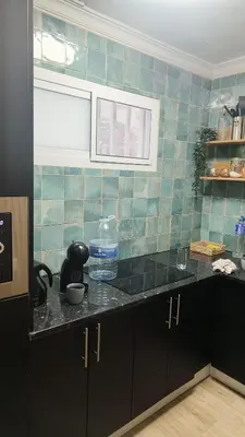 Una cocina o zona de cocina en Yumbo playa