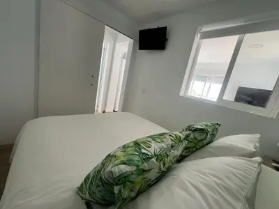 Cama o camas de una habitación en Hidden Paradise