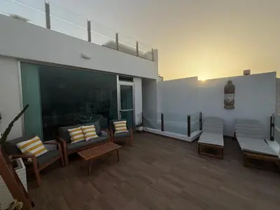 Un balcón o terraza de Playa del Hombre Deluxe Luxury Apartments
