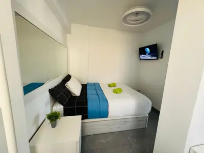Cama o camas de una habitación en JeLe Guest Room