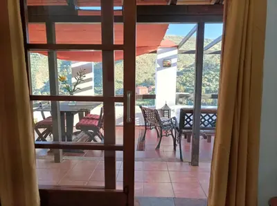 Un balcón o terraza de Las Brujitas, Valsequillo