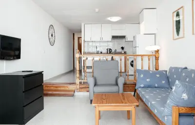 Una cocina o zona de cocina en Apartamento Tamaravista