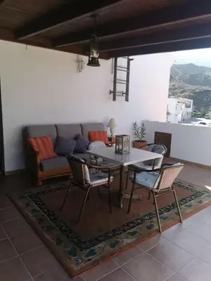 Zona de estar de Terraza de Veneguera