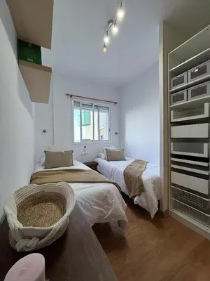 Cama o camas de una habitación en Breathtaking Sunsets Flat