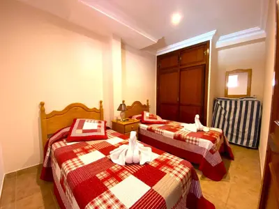 Cama o camas de una habitación en La Marisma
