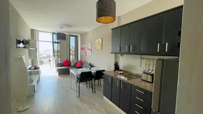 Una cocina o zona de cocina en Front YUMBO 2Bedrooms BAYUCA Apartment